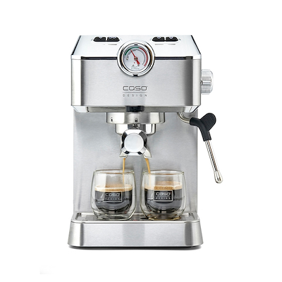 Caso Gourmet espressomaskine stål 1100 watt