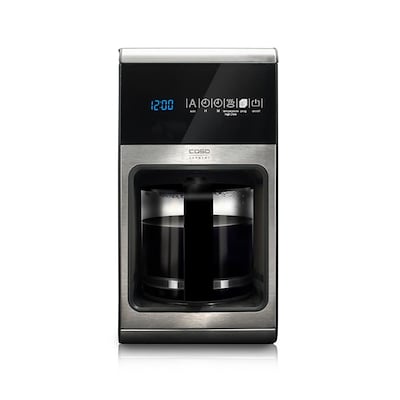 Caso kaffemaskine med touch display sort/stål 1,5 liter