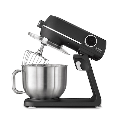 Caso køkkenmaskine sort stål 1800 watt