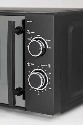 Caso CS3309 M20 mikrobølgeovn sort 20 liter