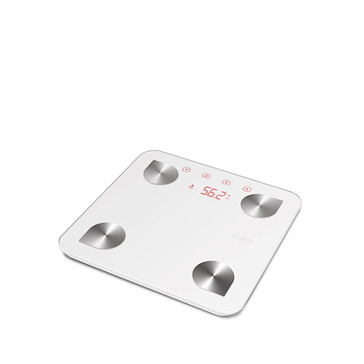 Caso badevægt med kropsanalyse BF4 hvid