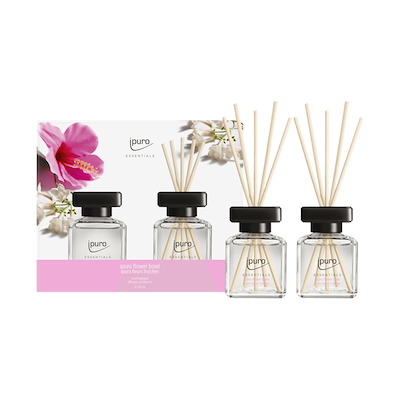 Ipuro Essentials flower bowl duftpinde sæt 50 ml 2 stk.