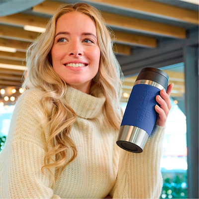 Tefal Classic Travel termokrus stål/blå 0,36 liter