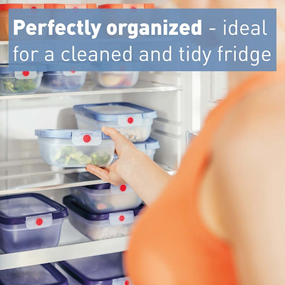 Tefal OneClick Fresh opbevaringsboks blå 1,2 liter