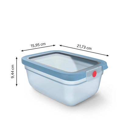 Tefal OneClick Fresh opbevaringsboks blå 1,5 liter
