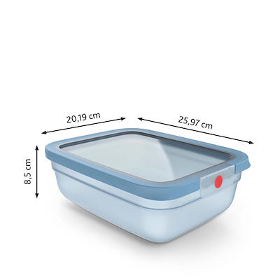 Tefal OneClick Fresh opbevaringsboks blå 2,3 liter