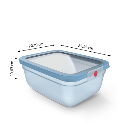 Tefal OneClick Fresh opbevaringsboks blå 3 liter