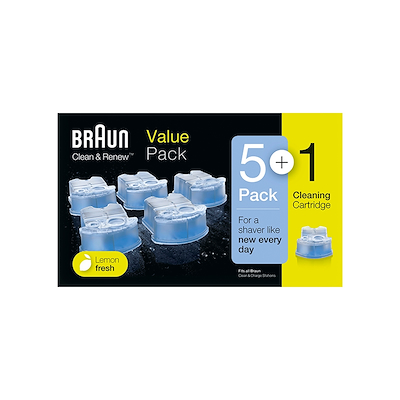 Braun Rensevæske Clean & Renew CCR5 Refill 6 stk.