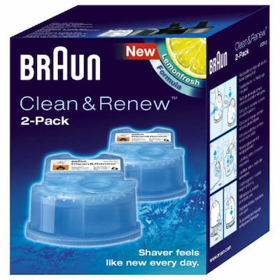 Braun Clean & Renew rensevæske 2-pak