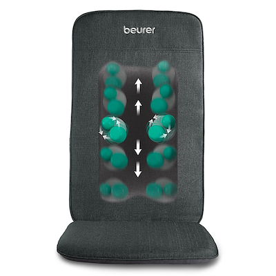 Beurer PR-MG4R shiatsu massagesæde grå H70 cm