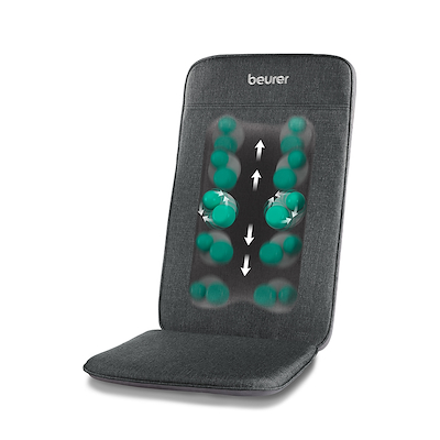 Beurer PR-MG4R shiatsu massagesæde grå H70 cm