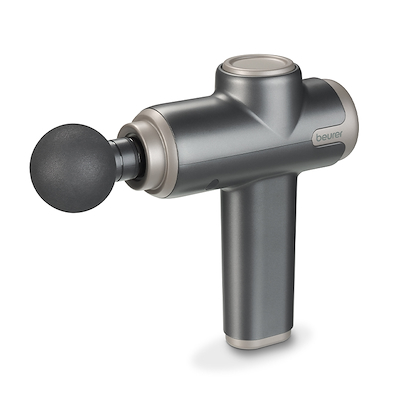 Beurer PR-MG2R Intense + genopladelige massage pistol grå