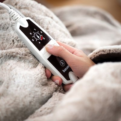 Beurer HD150N varmeplaid grå 200x150 cm 150 watt