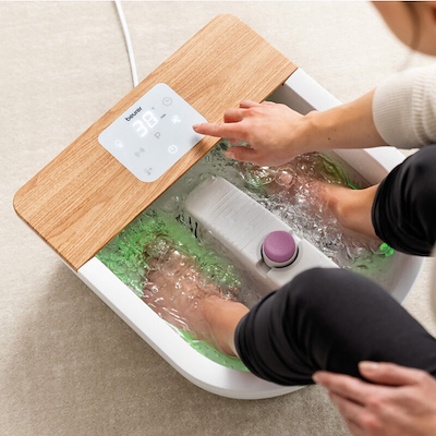 Beurer FB 65 fodspa hvid/træ 650 watt