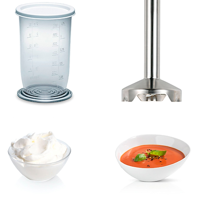 Bosch MFQ4070 Styline håndmixer hvid 500 watt