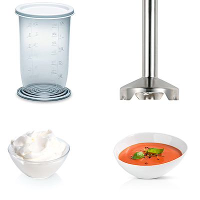 Bosch MFQ4070 Styline håndmixer hvid 500 watt