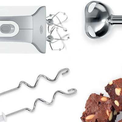 Bosch MFQ4080 Styline håndmixer hvid 500 watt + tilbehør