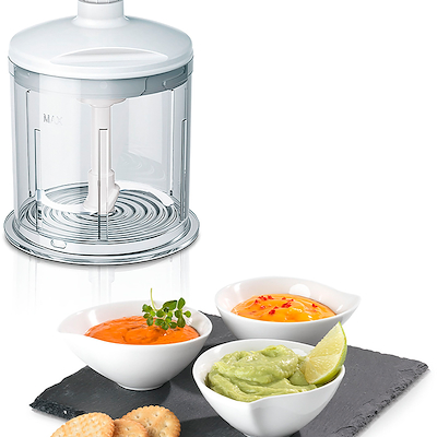 Bosch MFQ4080 Styline håndmixer hvid 500 watt + tilbehør