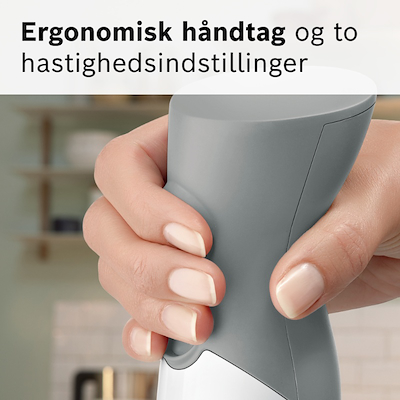 Bosch ErgoMixx MSM66110 stavblender hvid 600 watt