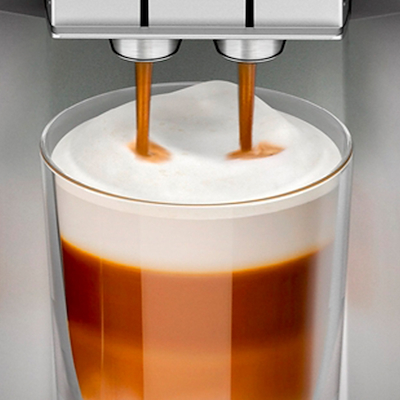 Siemens EQ6 Plus TE655319RW fuldautomatisk espressomaskine sort