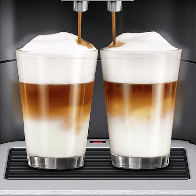 Siemens EQ6 Plus TE655319RW fuldautomatisk kaffemaskine sort