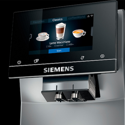 Siemens EQ700 TP705R01 fuldautomatisk espressomaskine morgendis