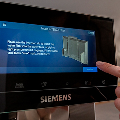 Siemens TZ70033A BRITA 3-pak vandfilter til fuldautomatisk kaffemaskine