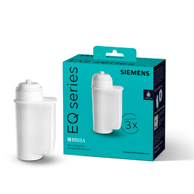Siemens TZ70033A BRITA 3-pak vandfilter til fuldautomatisk kaffemaskine