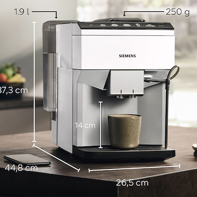 Siemens EQ500 TP515R02 fuldautomatisk espressomaskine 1500 watt