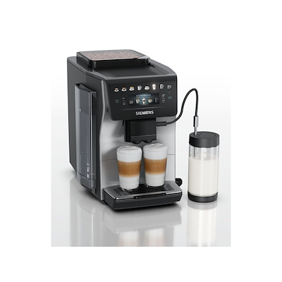 Siemens TP605EM3 EQ600 iAroma SS fuldautomatisk kaffemaskine stål