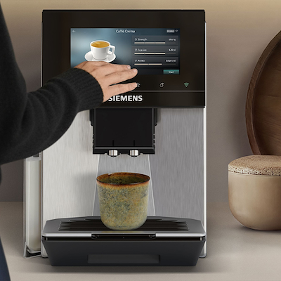 Siemens EQ900 TQ923E03 iAroma fuldautomatisk kaffemaskine rustfrit stål