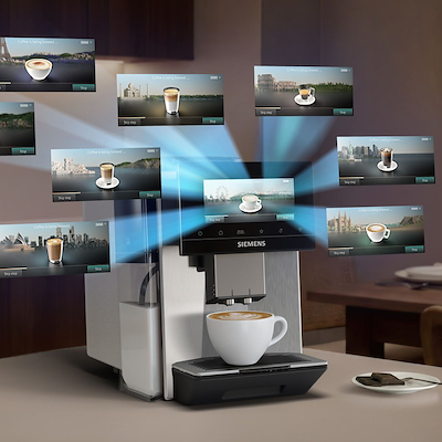 Siemens TQ923EZ3 EQ900 plus iAroma fuldautomatisk kaffemaskine