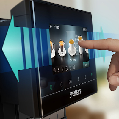 Siemens EQ900 Plus TQ925EZ5 fuldautomatisk kaffemaskine mørk rustfrit stål