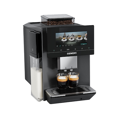 Siemens EQ900 Plus TQ925EZ5 fuldautomatisk kaffemaskine mørk rustfrit stål