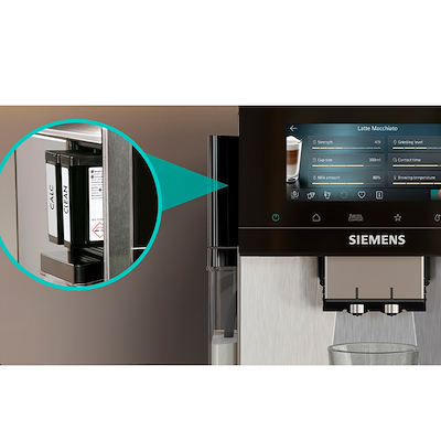 Siemens TQ927EZ3 EQ900 plus iAroma fuldautomatisk kaffemaskine med dualBean system