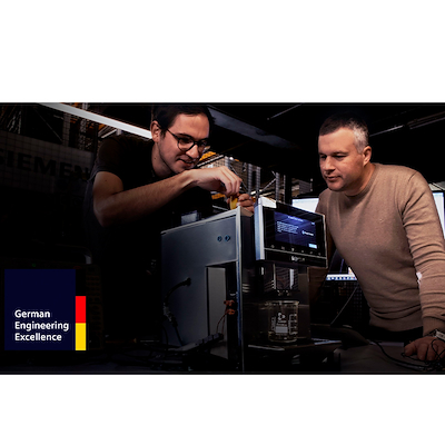 Siemens TQ927EZ3 EQ900 plus iAroma fuldautomatisk kaffemaskine med dualBean system