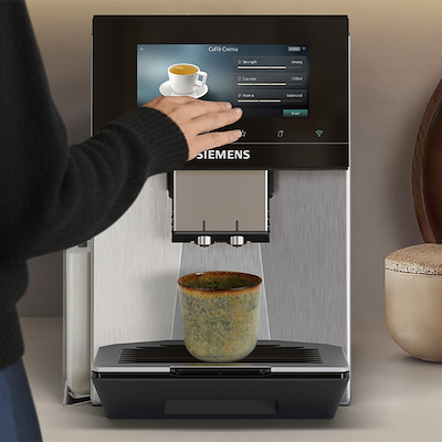 Siemens EQ900 TQ925E03 iAroma fuldautomatisk kaffemaskine rustfrit stål