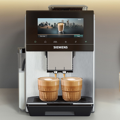 Siemens EQ900 TQ925E03 iAroma fuldautomatisk kaffemaskine rustfrit stål