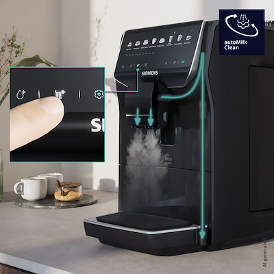 Siemens TP553E09 EQ500 iAroma fuldautomatisk kaffemaskine sort