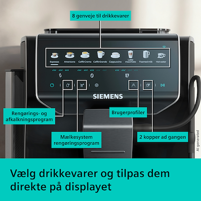 Siemens TP553E05 EQ500 iAroma fuldautomatisk kaffemaskine