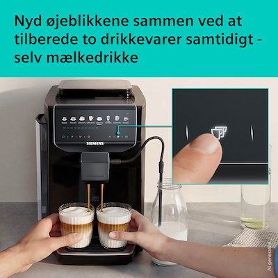 Siemens TP553E05 EQ500 iAroma fuldautomatisk kaffemaskine