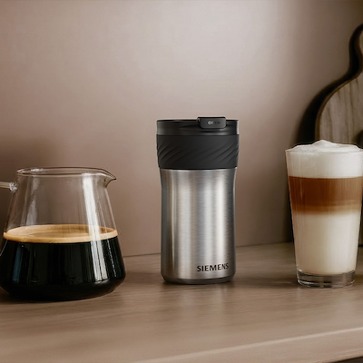 Siemens EQ700 TP725ET7 iAroma fuldautomatisk kaffemaskine inox sølv metallic