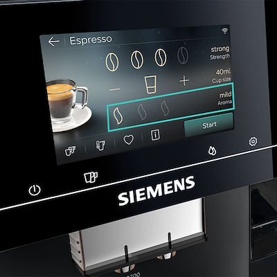 Siemens EQ700 TQ725E03 fuldautomatisk kaffemaskine integral