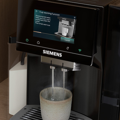 Siemens EQ700 TQ725E03 fuldautomatisk kaffemaskine integral