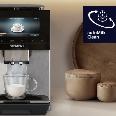 Siemens EQ900 TQ927E03 iAroma fuldautomatisk kaffemaskine rustfrit stål