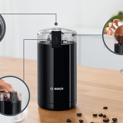 Bosch TSM6A013B elektrisk kaffekværn sort