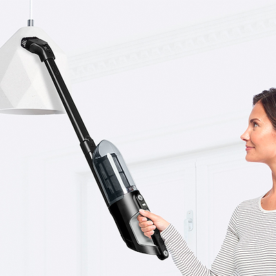 Bosch BBH32101 Flexxo serie 4 genopladelig stangstøvsuger 21,6 V sort