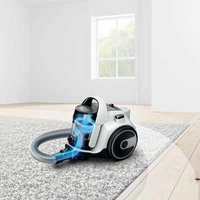 Bosch BGS05A322 serie 2 poseløs støvsuger 1,5 liter hvid