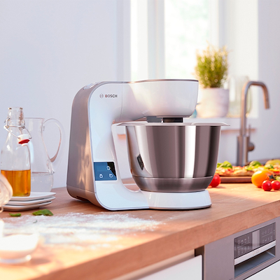 Bosch MUM5XW20 køkkenmaskine med tilbehør 1000 watt