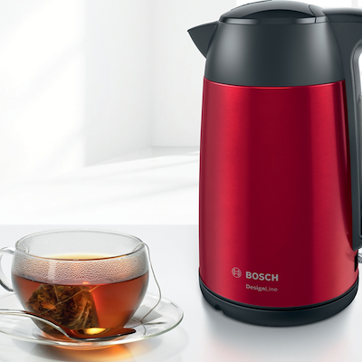 Bosch Designline TWK3P424 elkedel rød 1,7 liter